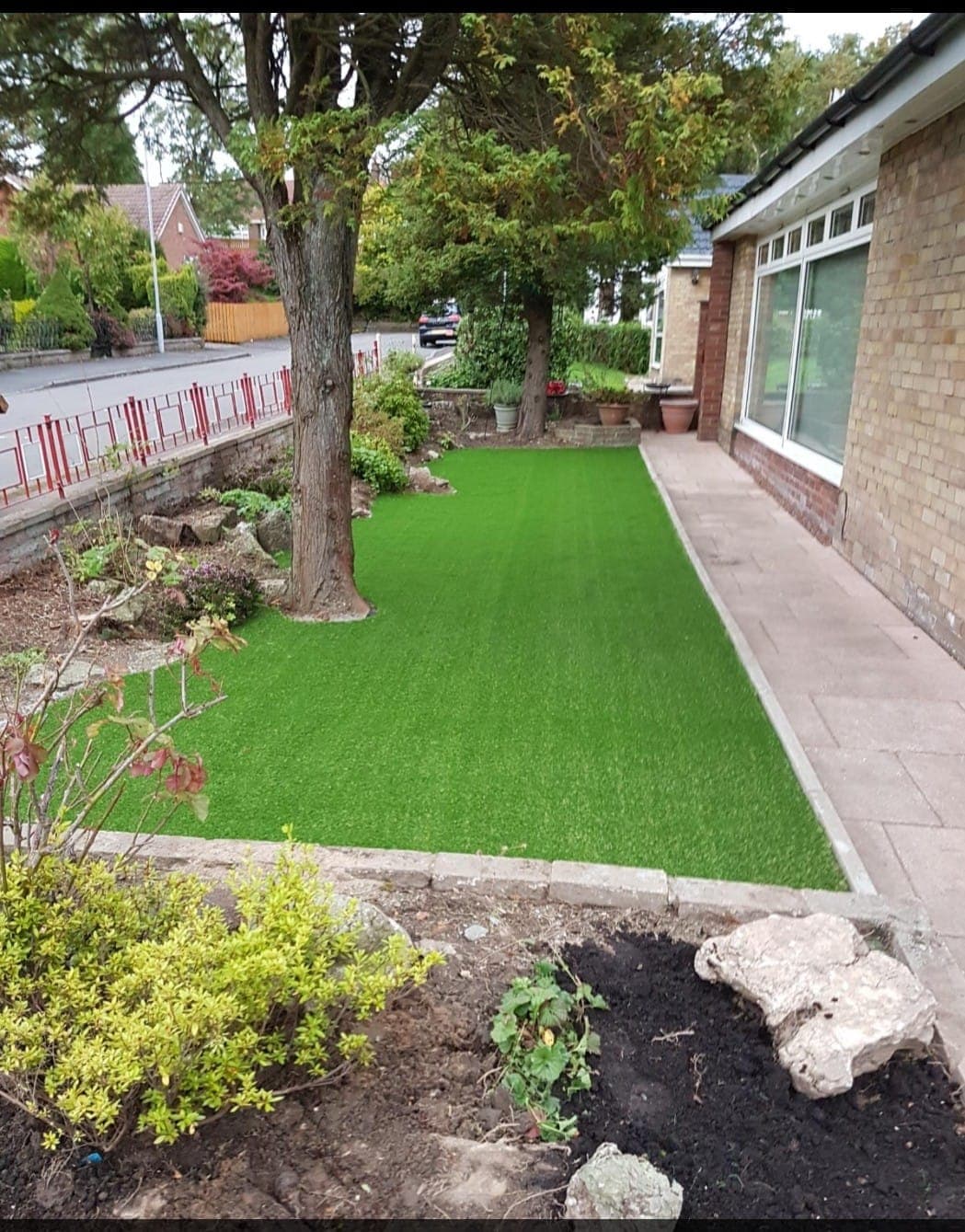 Garden maintenance and landscaping work